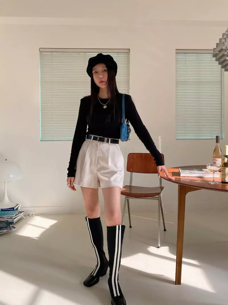 Made - Korean Women Fashion - #restrostyle - Rose Belt  - 8