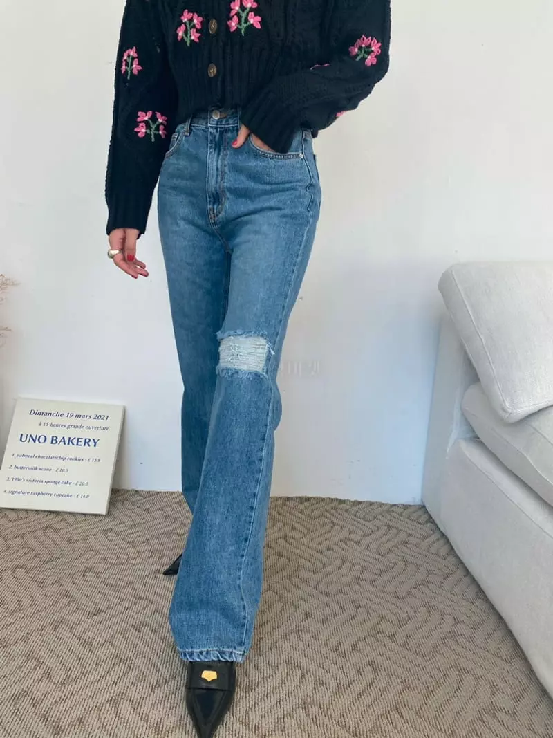 Made - Korean Women Fashion - #restrostyle - Number Slim Pants