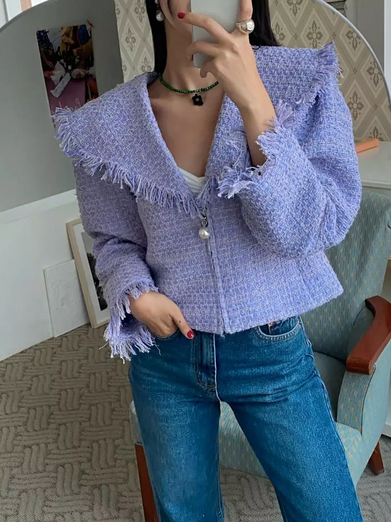 Made - Korean Women Fashion - #romanticstyle - Hazie Jacket - 6