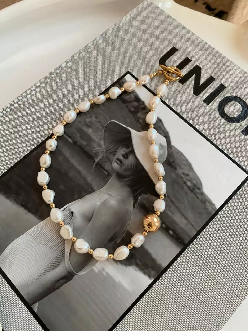 Made - Korean Women Fashion - #thelittlethings - Unbal Necklace - 6
