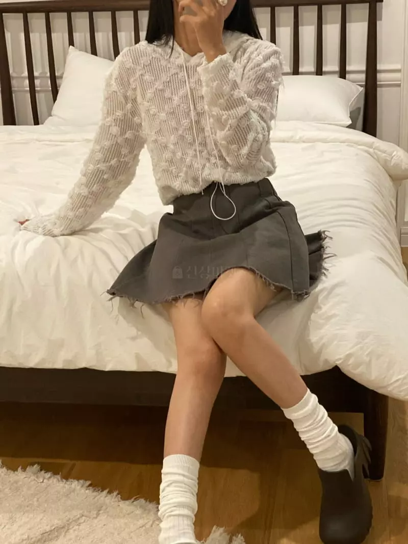 Made - Korean Women Fashion - #vintageinspired - Wash Skirt - 3