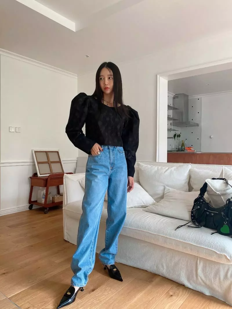 Made - Korean Women Fashion - #vintagekidsstyle - Mom Jeans - 11