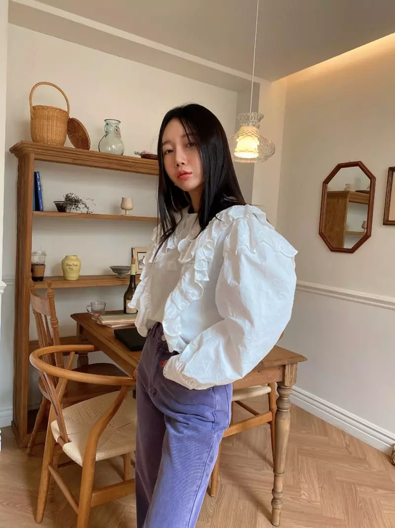 Made - Korean Women Fashion - #womensfashion - Tree Blouse