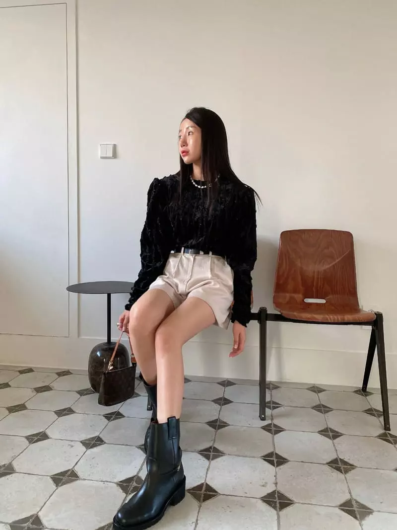 Made - Korean Women Fashion - #womensfashion - Creamy Blouse - 9
