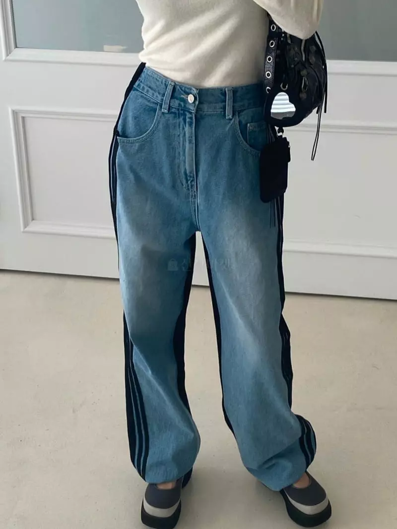Made - Korean Women Fashion - #womensfashion - Terry Jeans - 11