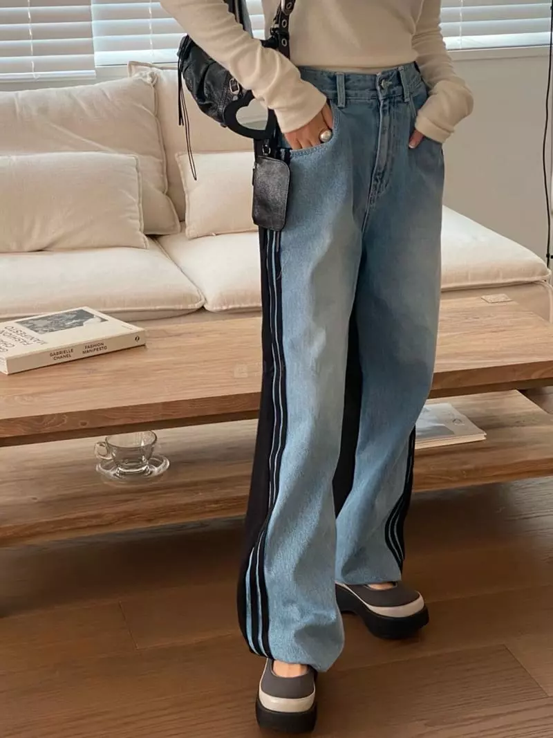 Made - Korean Women Fashion - #womensfashion - Terry Jeans - 7