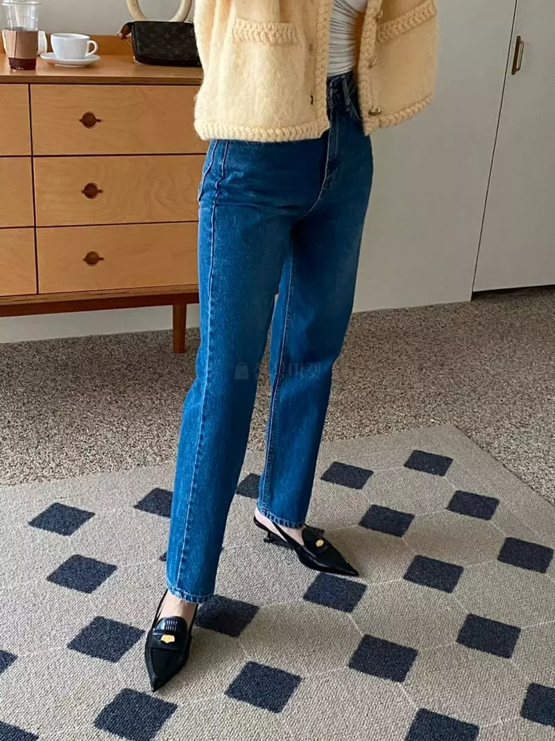 Made - Korean Women Fashion - #momslook - Stove Jeans - 4
