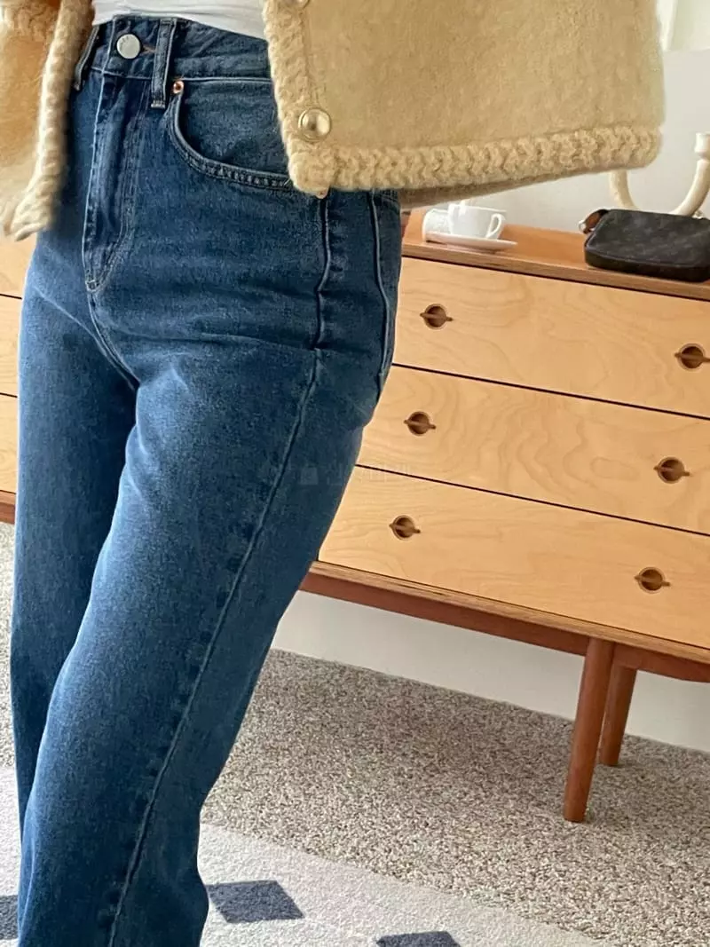 Made - Korean Women Fashion - #womensfashion - Stove Jeans - 8