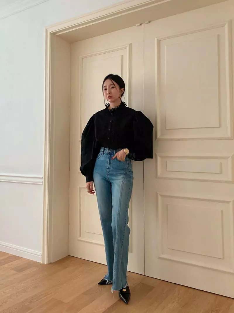 Made - Korean Women Fashion - #womensfashion - Serdic Blouse - 9