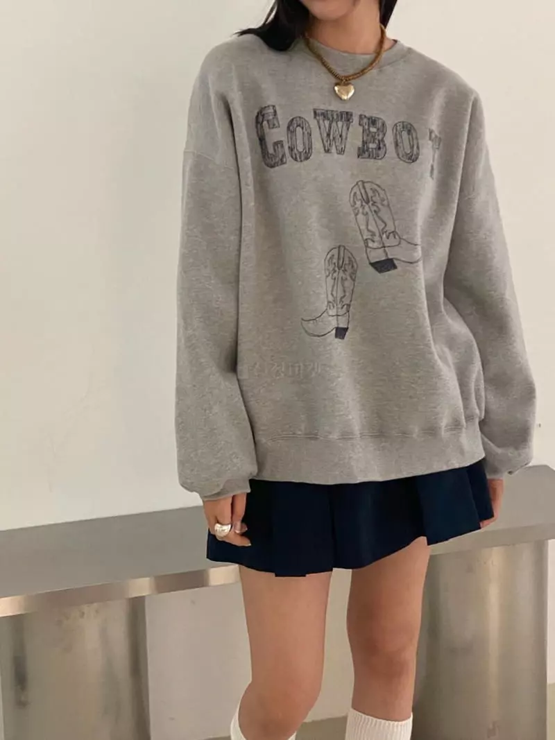 Made - Korean Women Fashion - #womensfashion - Boy Sweatshirt - 10