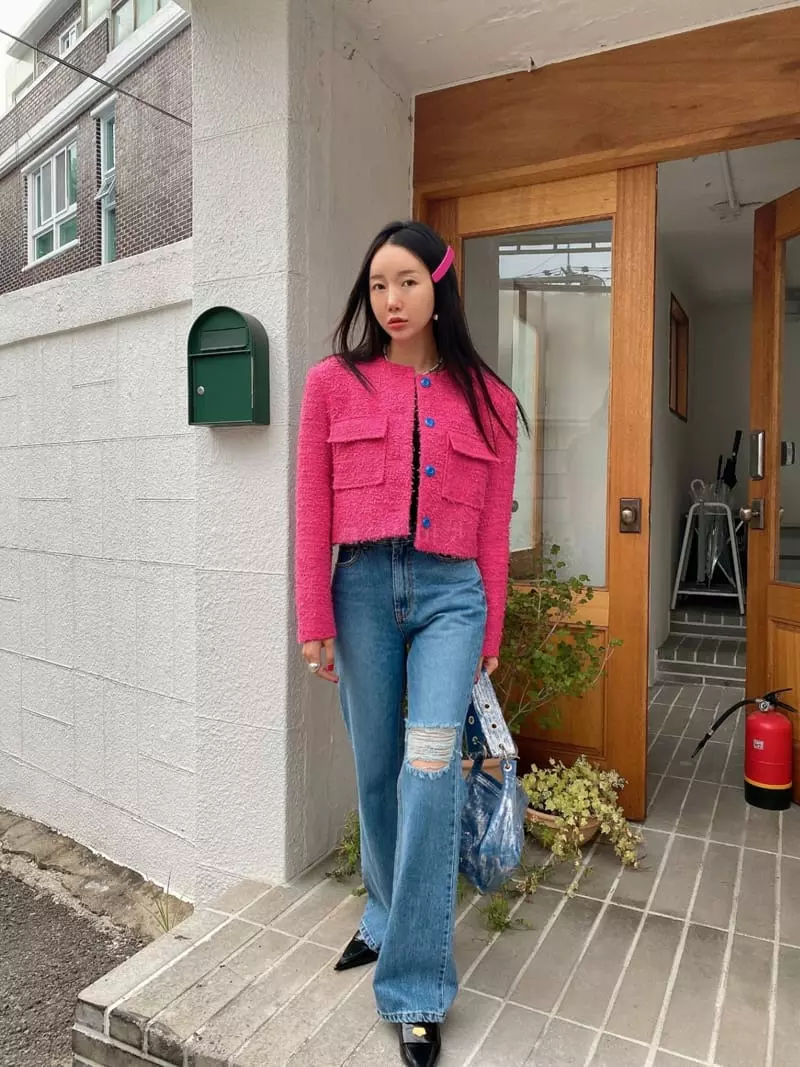 Made - Korean Women Fashion - #momslook - Barbie Jacket - 4