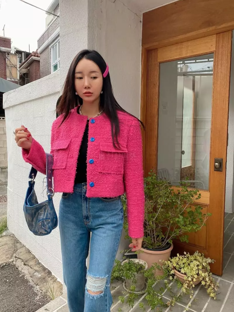 Made - Korean Women Fashion - #womensfashion - Barbie Jacket - 6