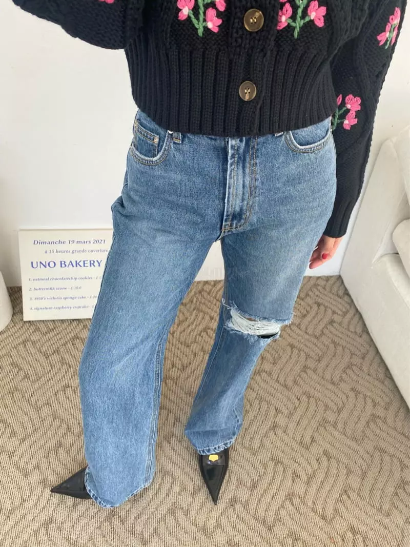 Made - Korean Women Fashion - #womensfashion - Number Slim Pants - 7