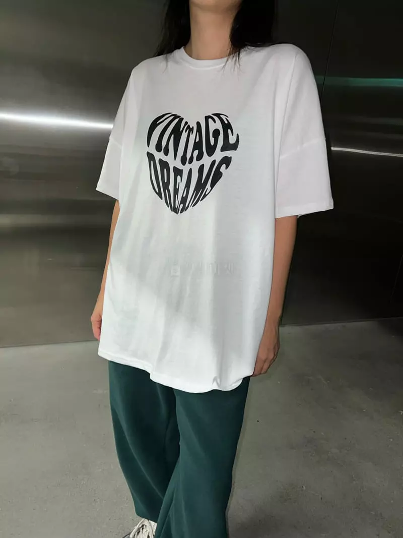 Maint - Korean Women Fashion - #momslook - Dream Tee - 2