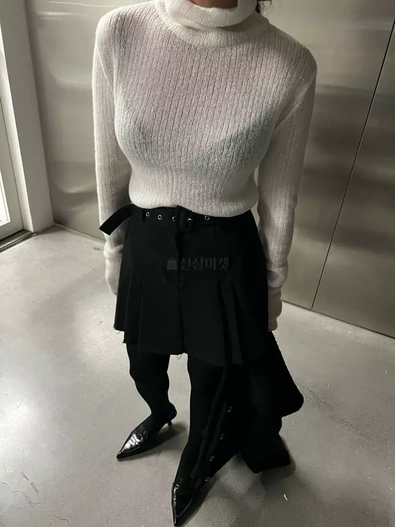 Maint - Korean Women Fashion - #momslook - Gether Skirt - 2
