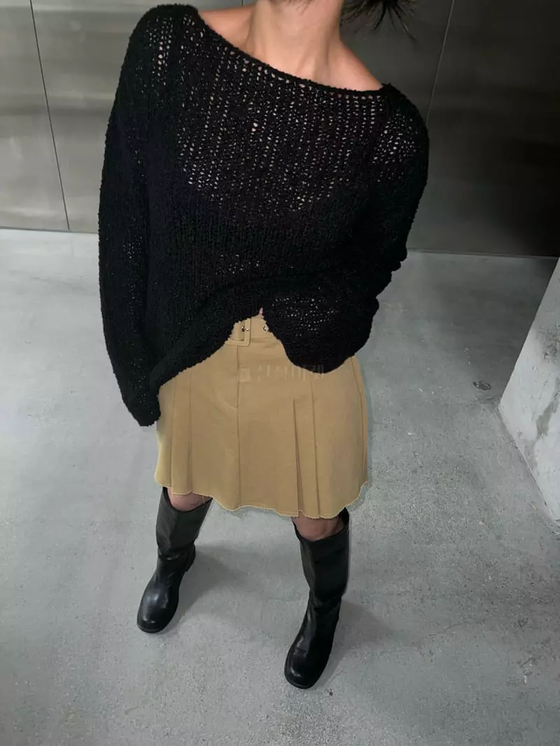 Maint - Korean Women Fashion - #momslook - Fall Mini Skirt