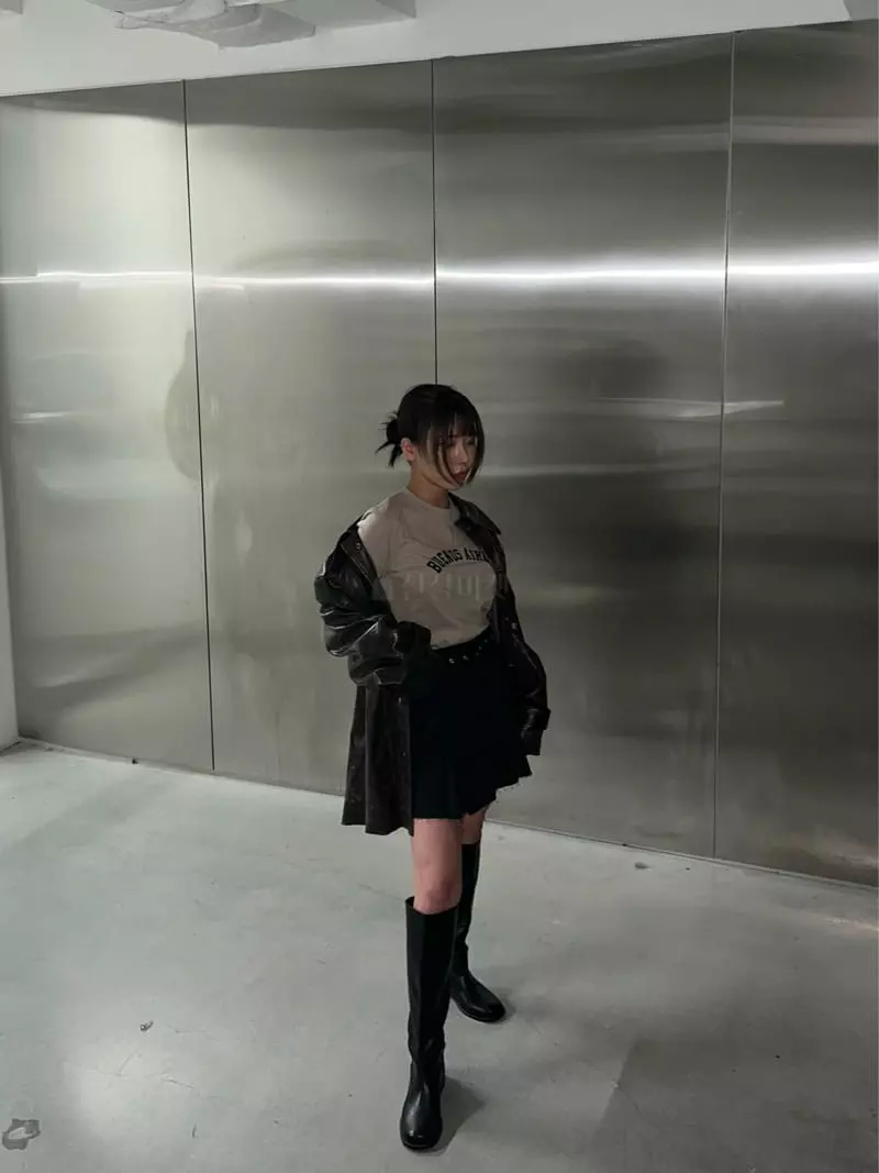 Maint - Korean Women Fashion - #momslook - Fall Mini Skirt - 11
