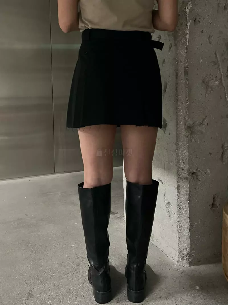 Maint - Korean Women Fashion - #momslook - Fall Mini Skirt - 9