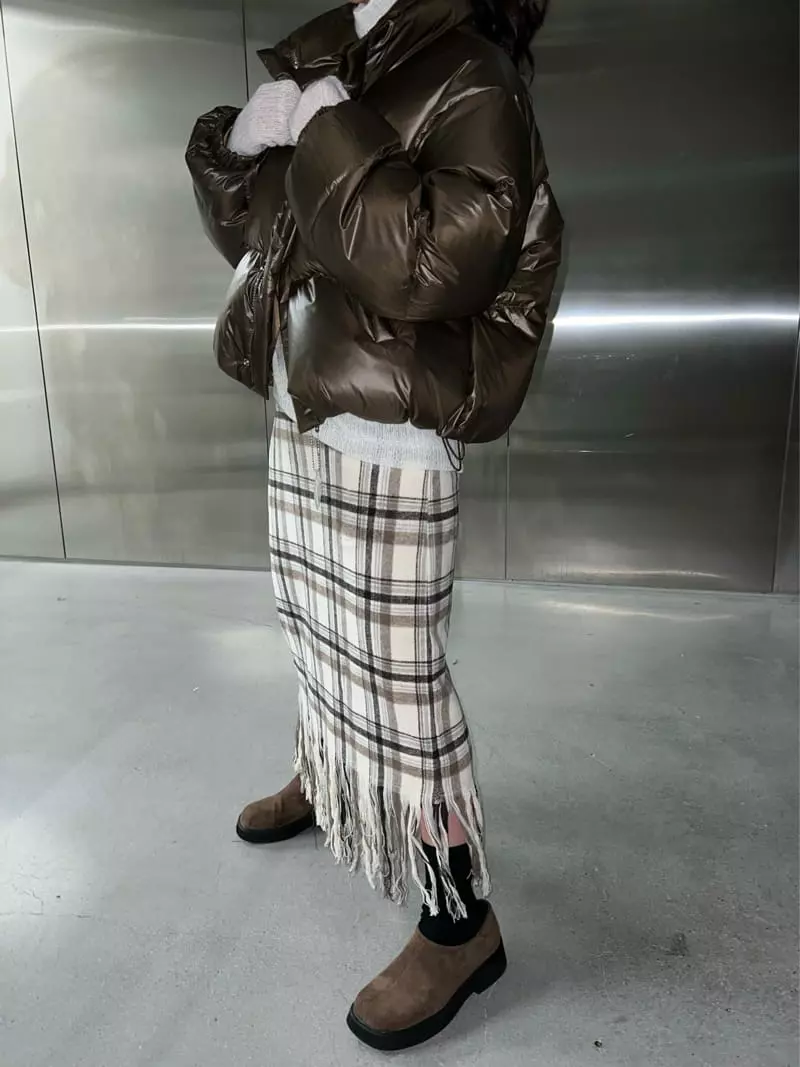 Maint - Korean Women Fashion - #womensfashion - 2 Way Crop Pdding Jacket - 4