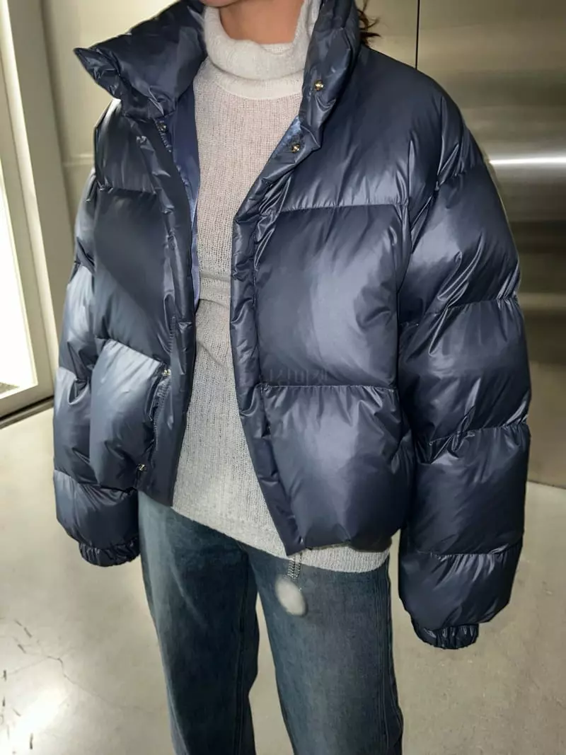 Maint - Korean Women Fashion - #momslook - 2 Way Crop Pdding Jacket - 6