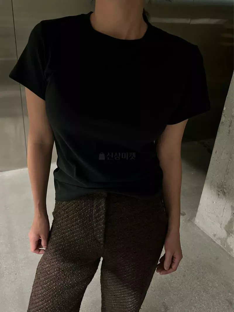 Maint - Korean Women Fashion - #womensfashion - Peach Slim Tee - 8