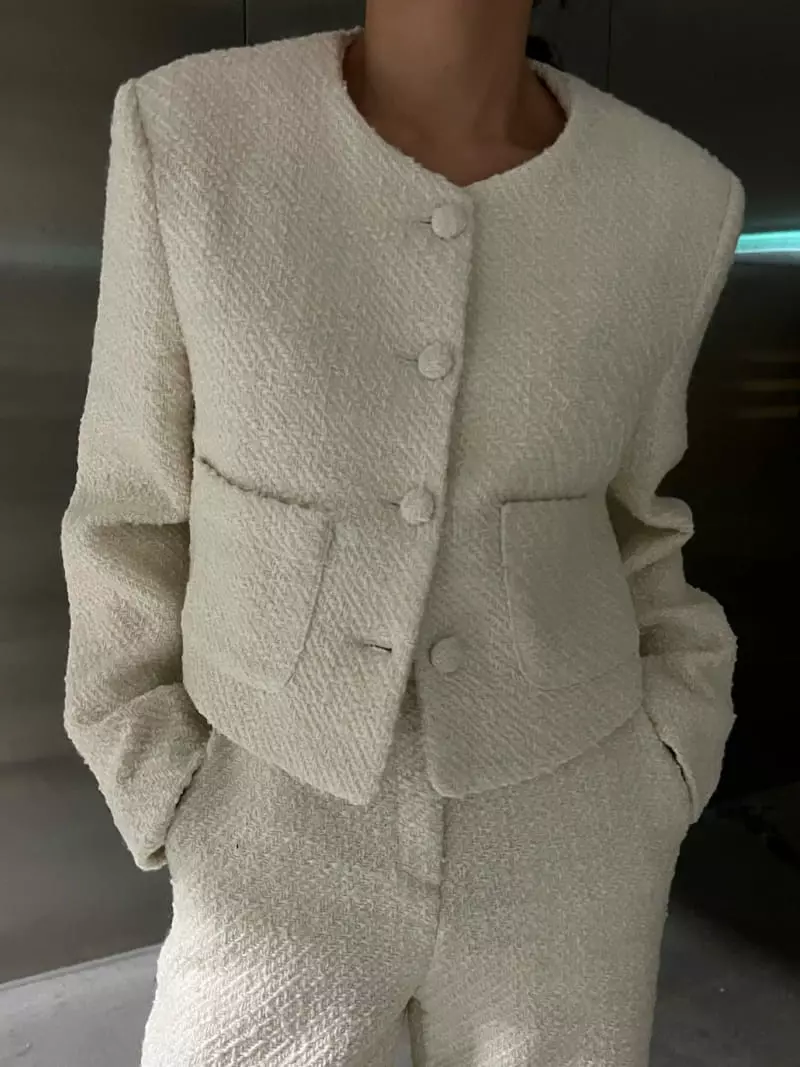 Maint - Korean Women Fashion - #momslook - Twi Jacket - 4