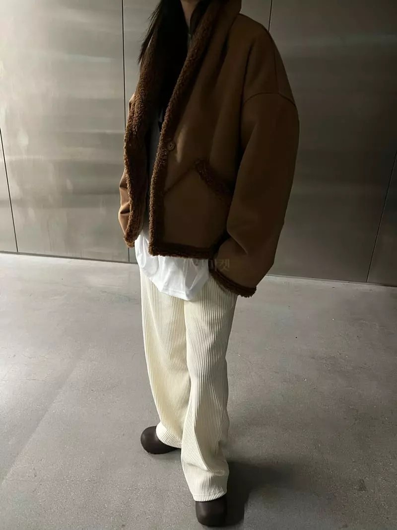 Maint - Korean Women Fashion - #womensfashion - Eden Crop Musthang Jacket - 3