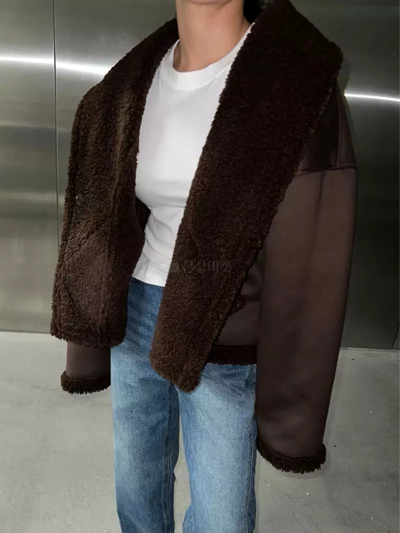 Maint - Korean Women Fashion - #womensfashion - Eden Crop Musthang Jacket - 5