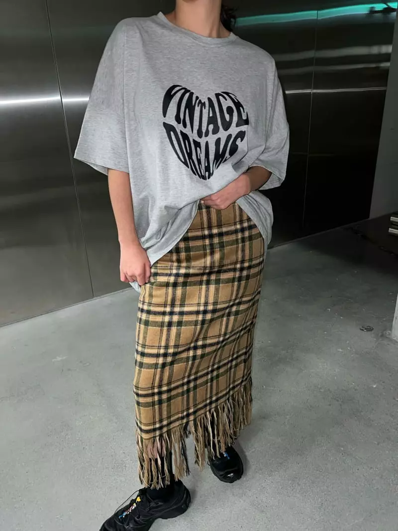 Maint - Korean Women Fashion - #womensfashion - Quilting Check Skirt - 8