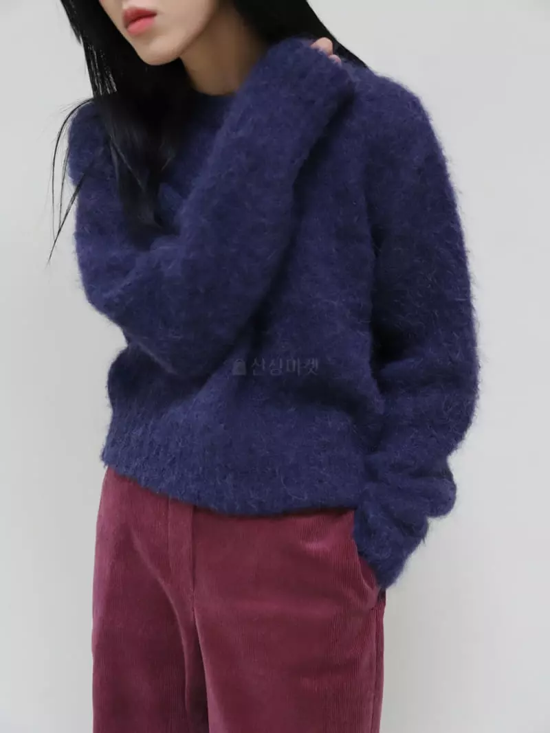 Majdan - Korean Women Fashion - #momslook - Hike Knit Tee - 2