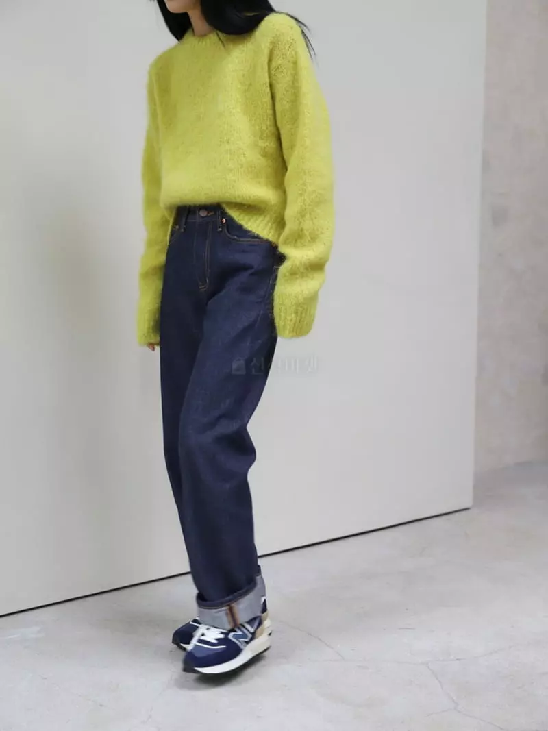 Majdan - Korean Women Fashion - #momslook - Hike Knit Tee - 6