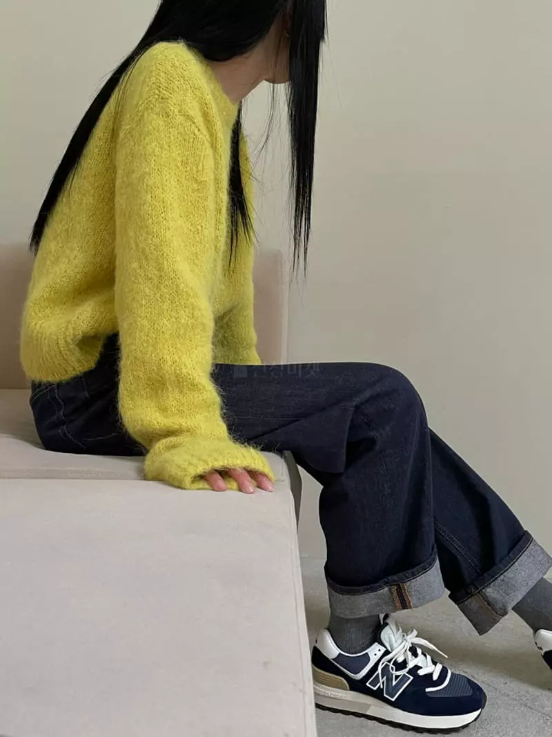 Majdan - Korean Women Fashion - #momslook - Hike Knit Tee - 9