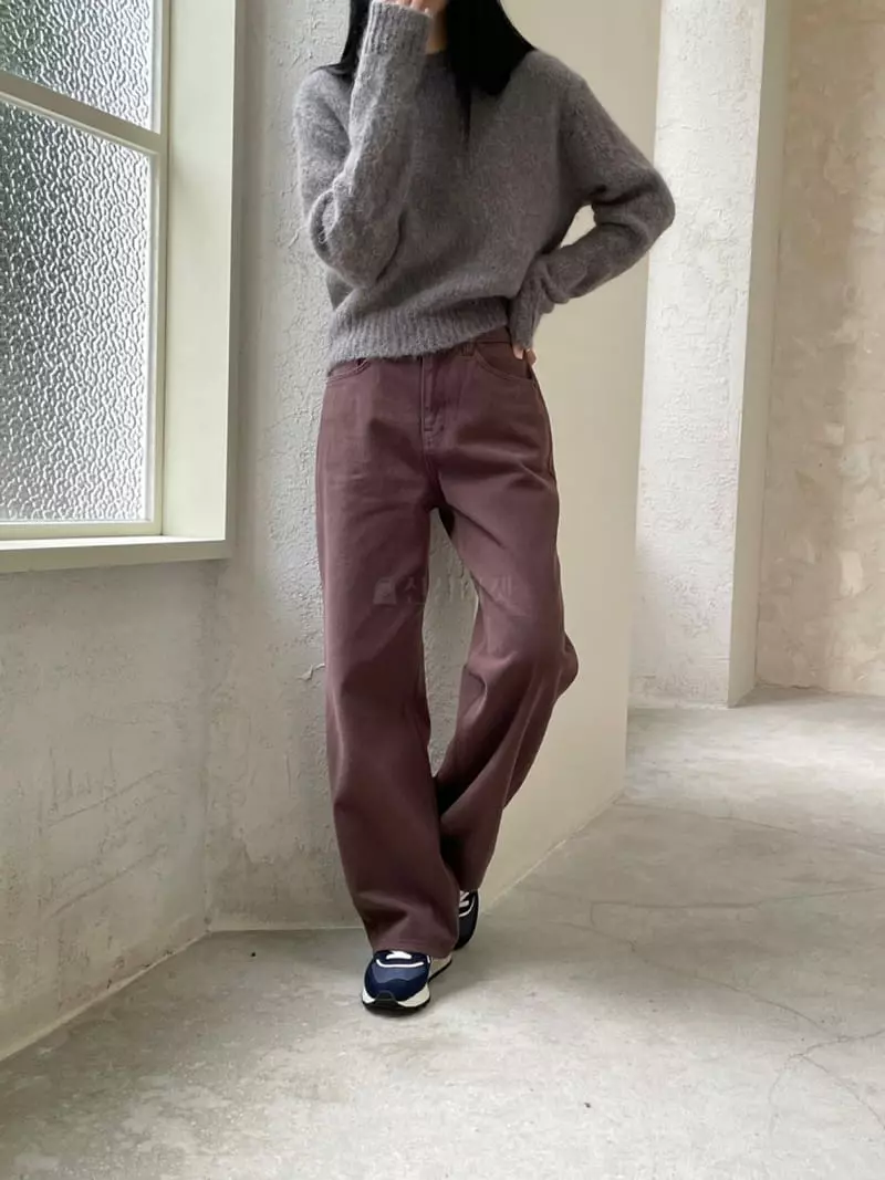 Majdan - Korean Women Fashion - #momslook - Kate Jeans - 3