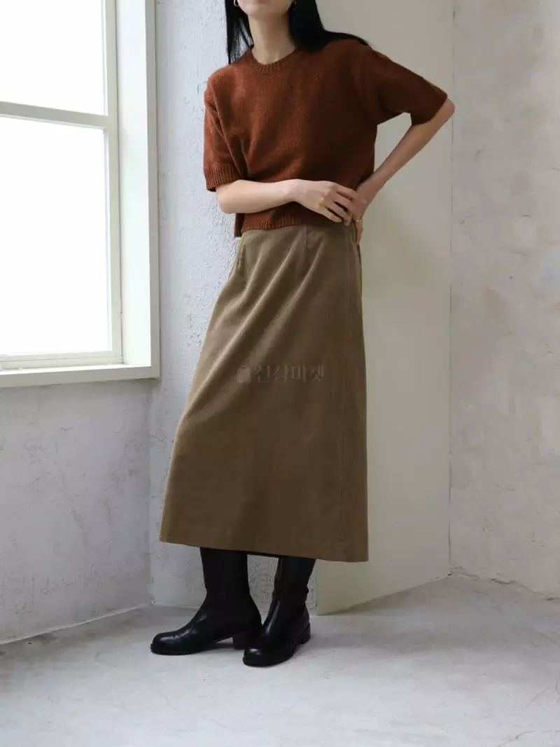 Majdan - Korean Women Fashion - #momslook - Kate Knit Tee - 2