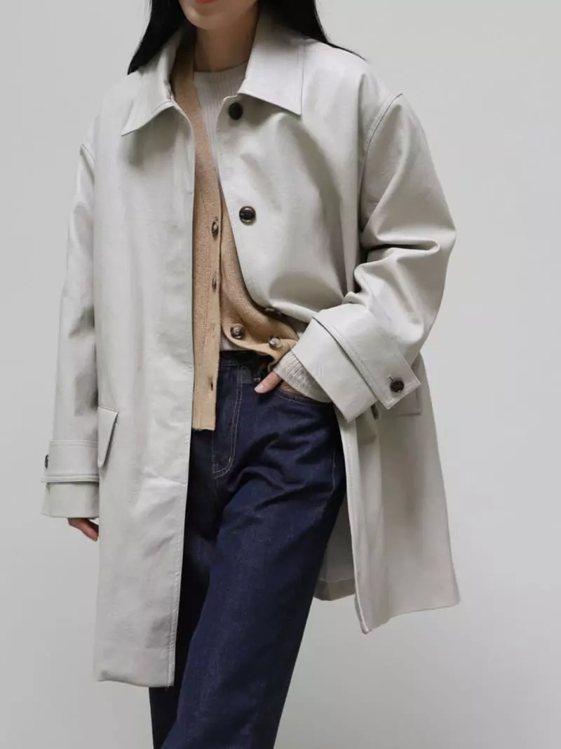 Majdan - Korean Women Fashion - #momslook - Kevin Trench Coat - 3