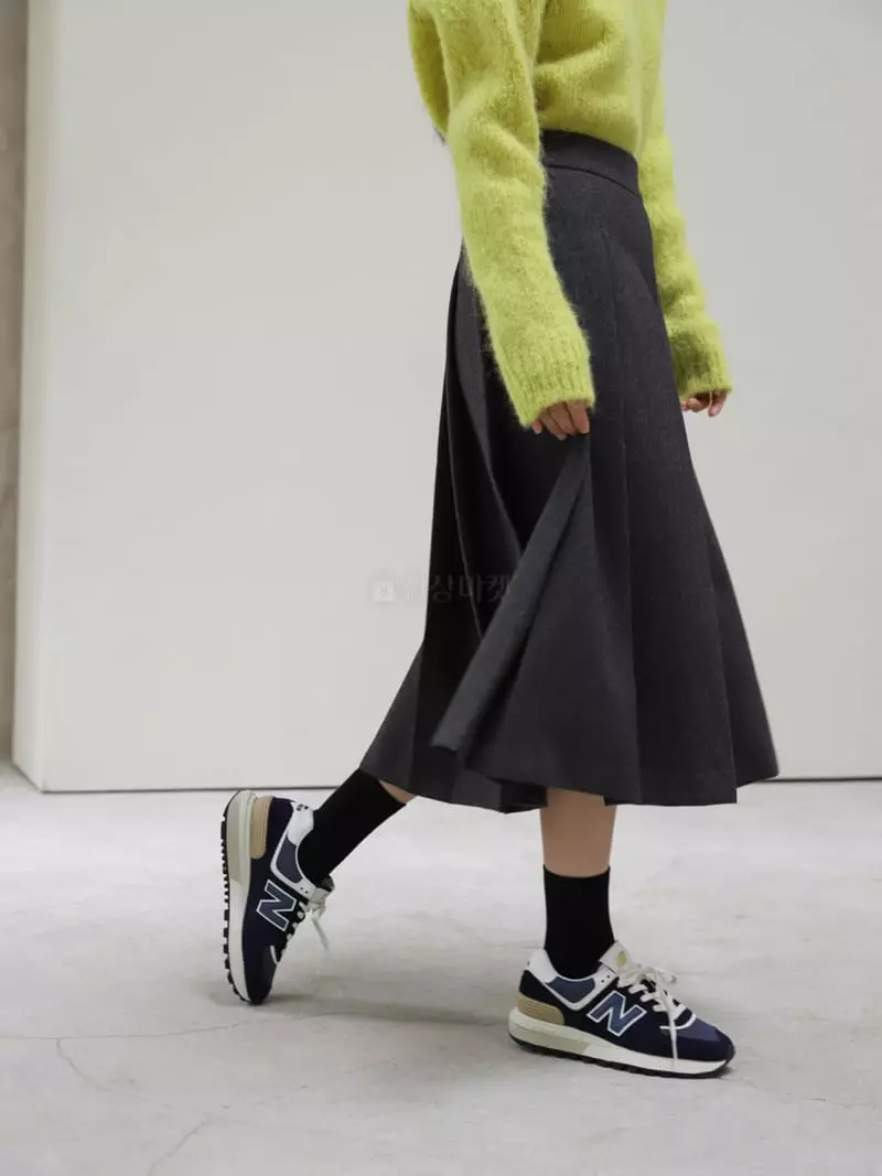 Majdan - Korean Women Fashion - #momslook - Brunnel Skirt - 6