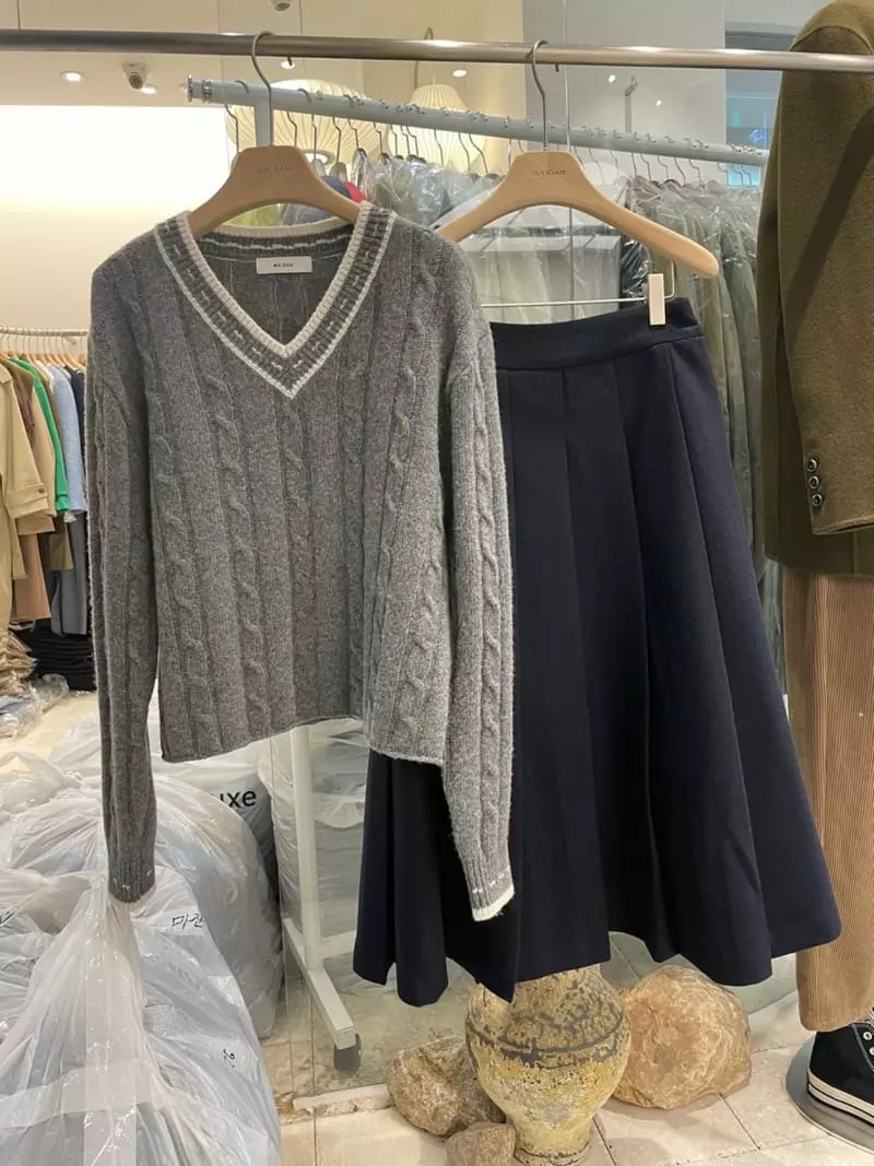Majdan - Korean Women Fashion - #momslook - Brunnel Skirt - 8