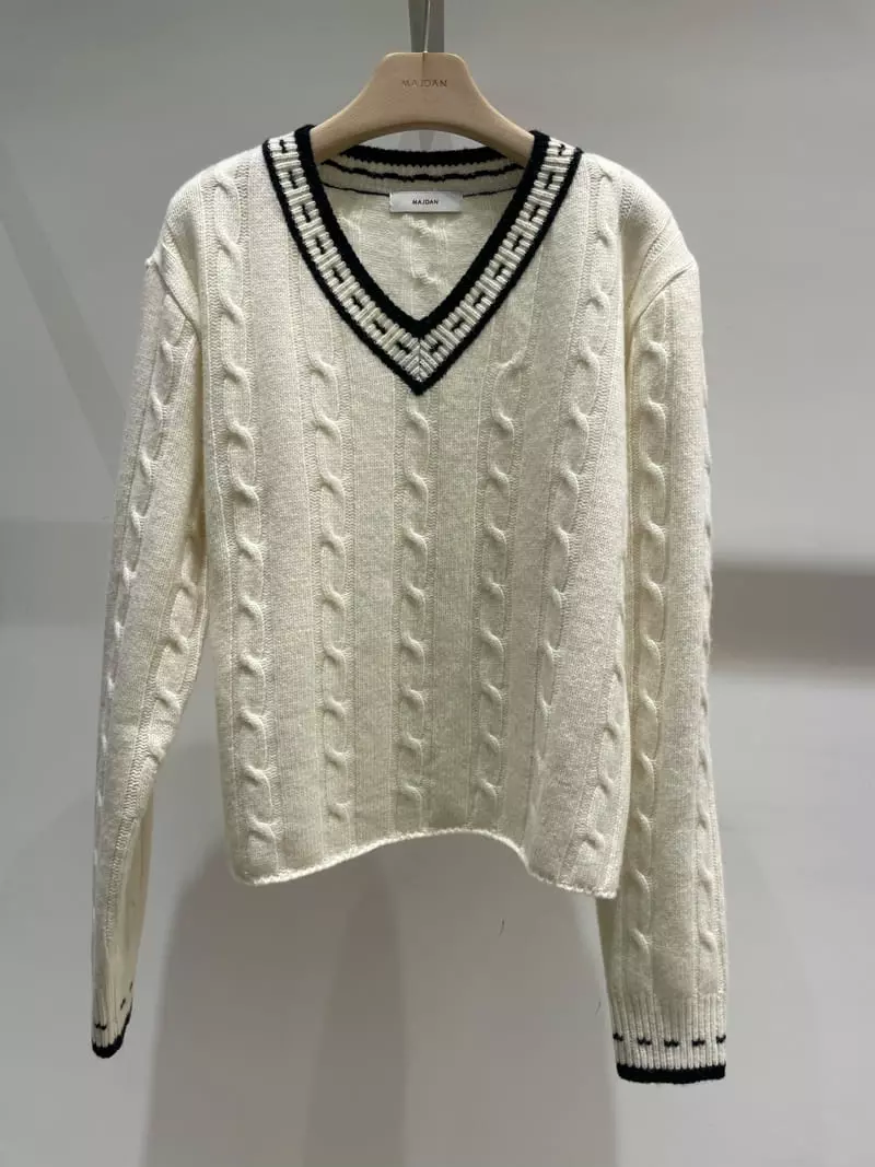 Majdan - Korean Women Fashion - #thelittlethings - Chalrie Knit Tee - 10