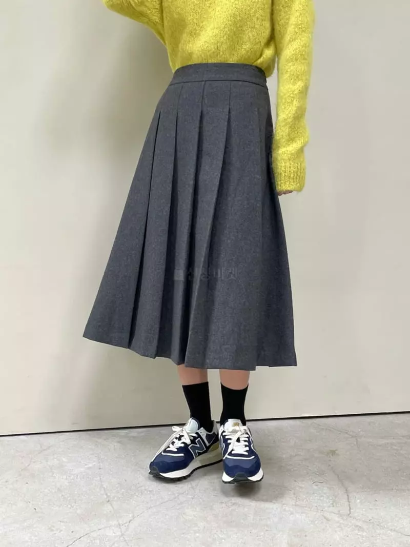 Majdan - Korean Women Fashion - #thelittlethings - Brunnel Skirt - 5