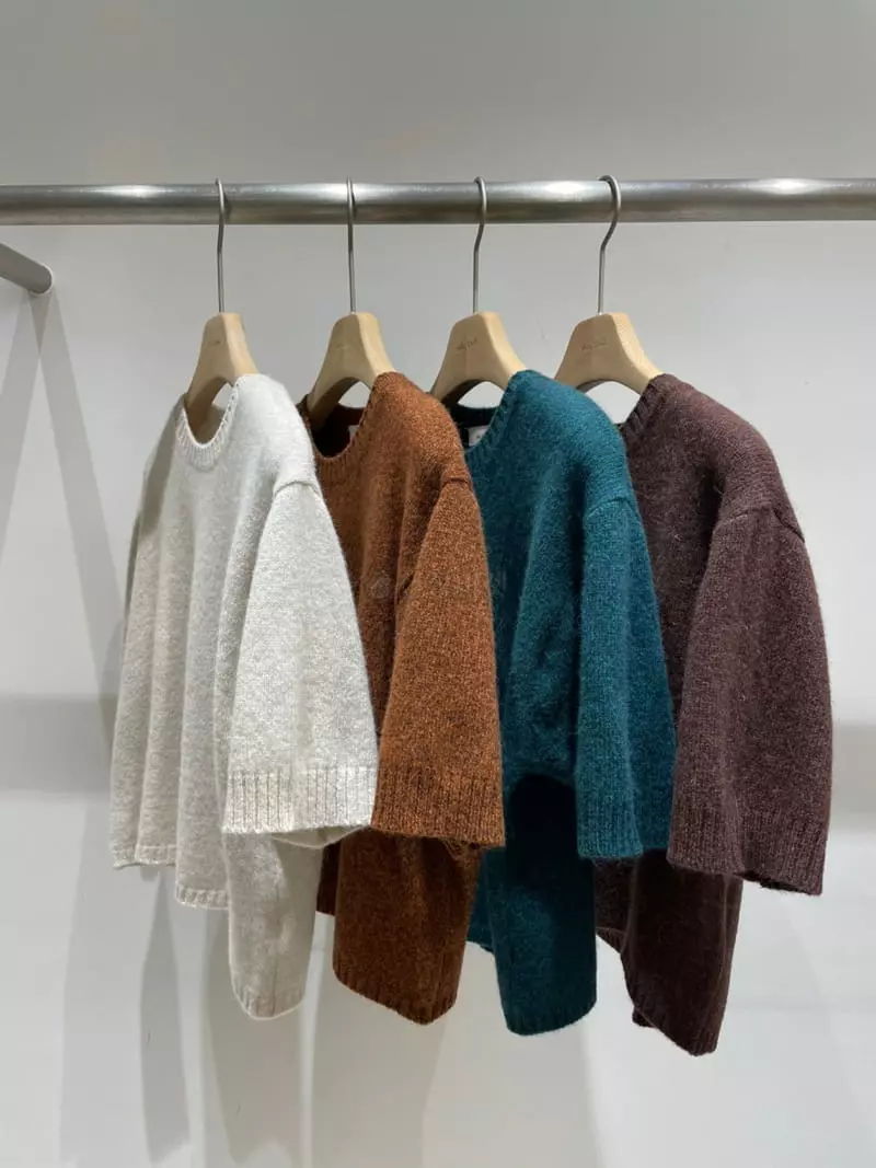 Majdan - Korean Women Fashion - #vintageinspired - Kate Knit Tee - 6