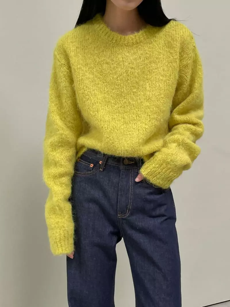 Majdan - Korean Women Fashion - #womensfashion - Hike Knit Tee - 5