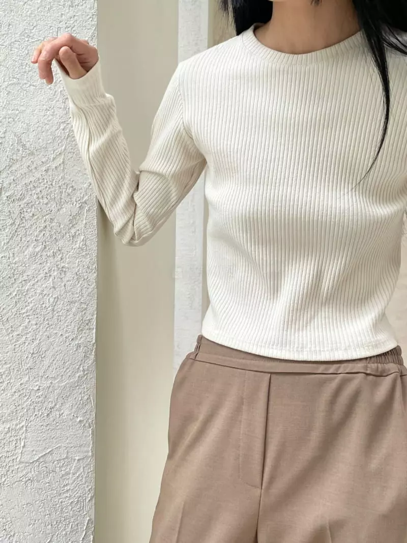 Majdan - Korean Women Fashion - #womensfashion - Pumpkin Rin Tee - 5