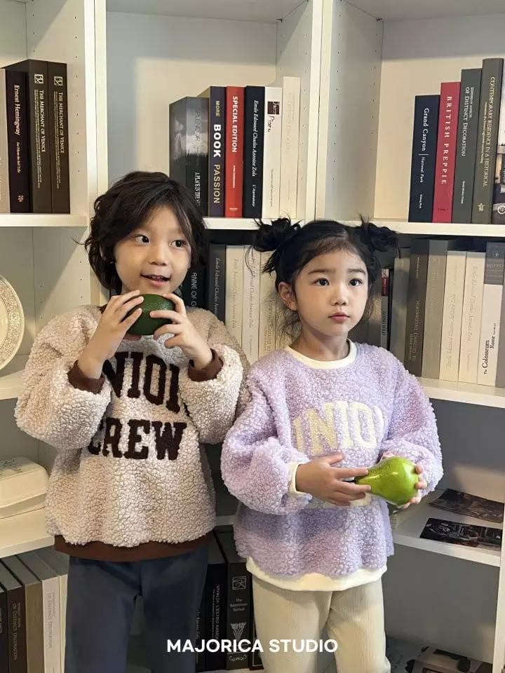 Majorica - Korean Children Fashion - #Kfashion4kids - Fleece Sweatshirt