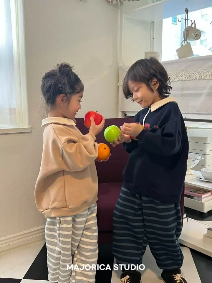 Majorica - Korean Children Fashion - #childrensboutique - Ppippi Stripes Tee - 3
