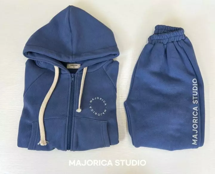 Majorica - Korean Children Fashion - #childrensboutique - Fleece Hoody Zip-up Set up - 11