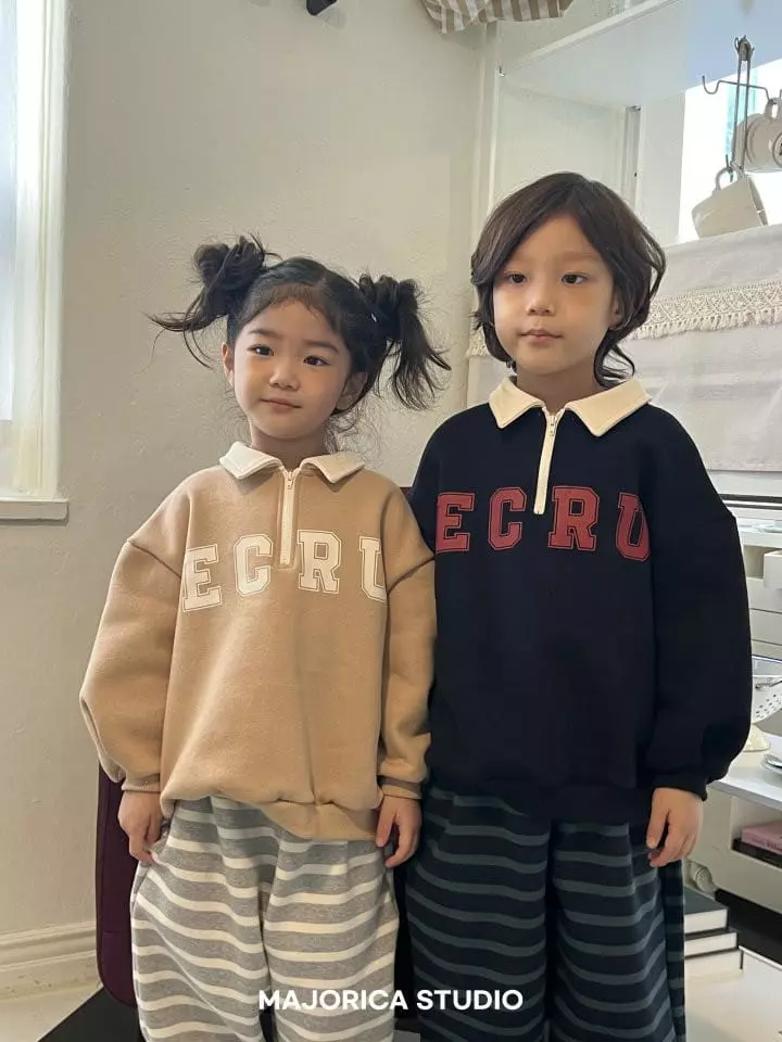 Majorica - Korean Children Fashion - #childrensboutique - Ecru Half Anorak - 9