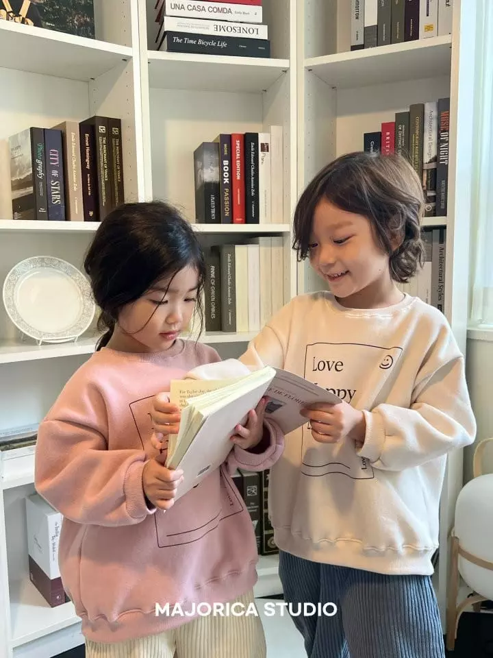Majorica - Korean Children Fashion - #childrensboutique - Love Sweatshirt - 8