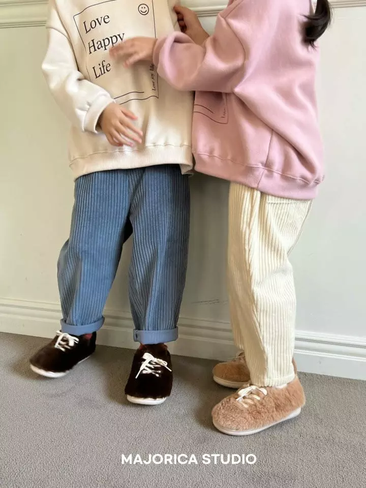 Majorica - Korean Children Fashion - #designkidswear - Ang Ri Rib Pants - 5