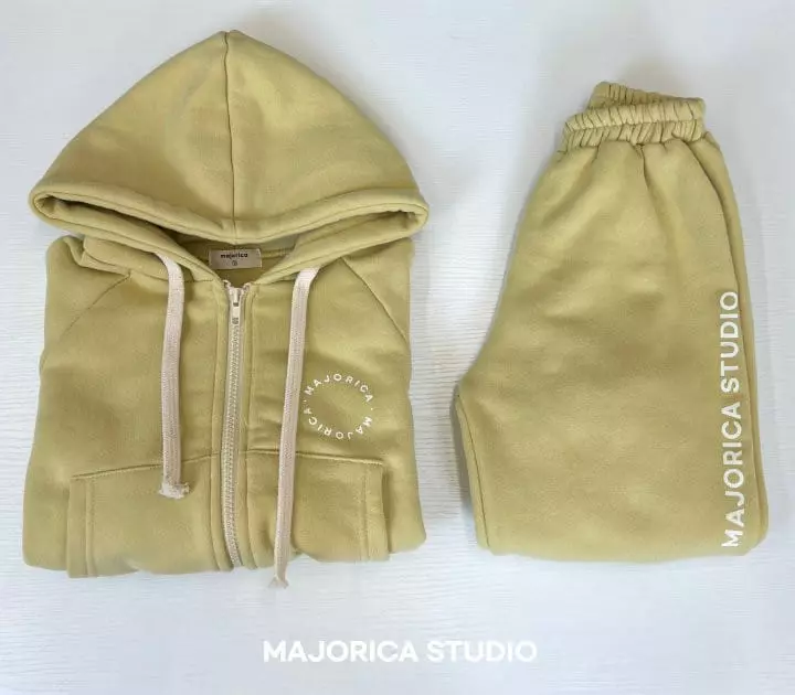 Majorica - Korean Children Fashion - #designkidswear - Fleece Hoody Zip-up Set up - 12