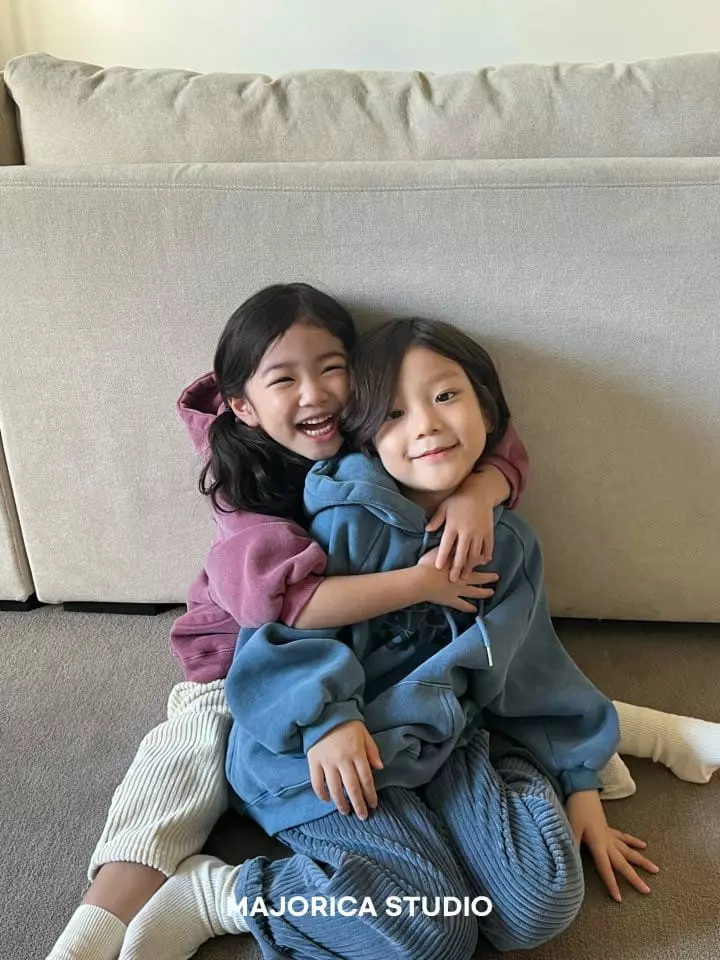 Majorica - Korean Children Fashion - #kidsshorts - Pigment Hoody - 2